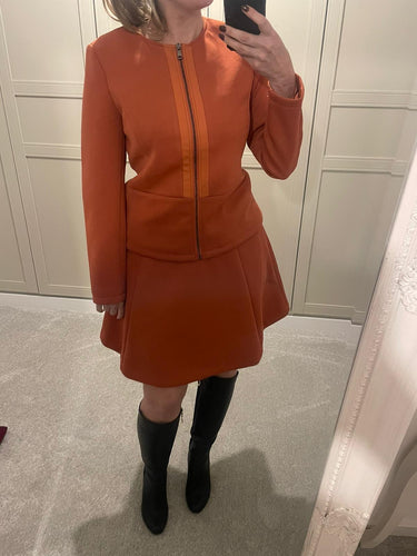 Orange jacket