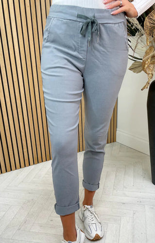 Light grey magic pants