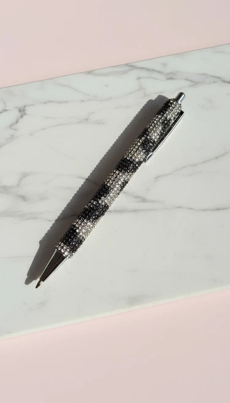 Diamanté pen in gift sleeve