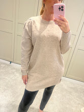 Oatmeal longline jumper