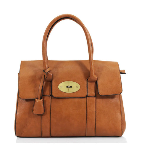 Tan shoulder bag