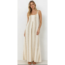 Beige maxi with gold