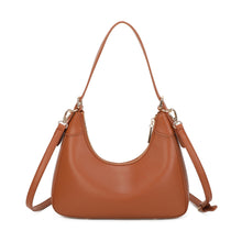 Brown shoulder bag