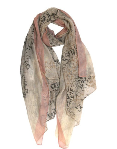 Totem pattern scarf